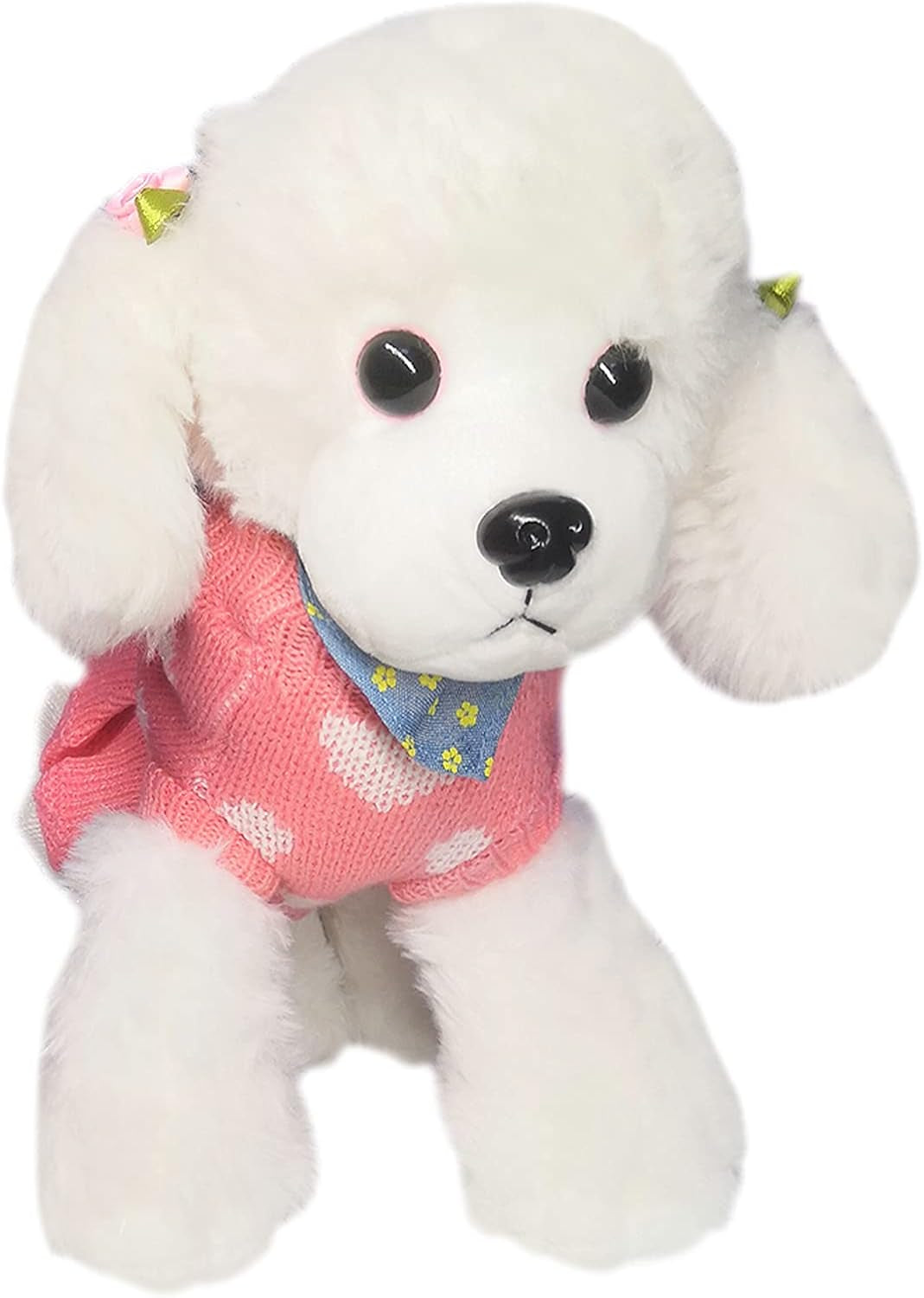 Premium Dog Sweater and Puppy Dress: Cozy Winter Apparel for Small Dogs and Cats - Heart Design Sweatshirt in Pink (XX-Small)