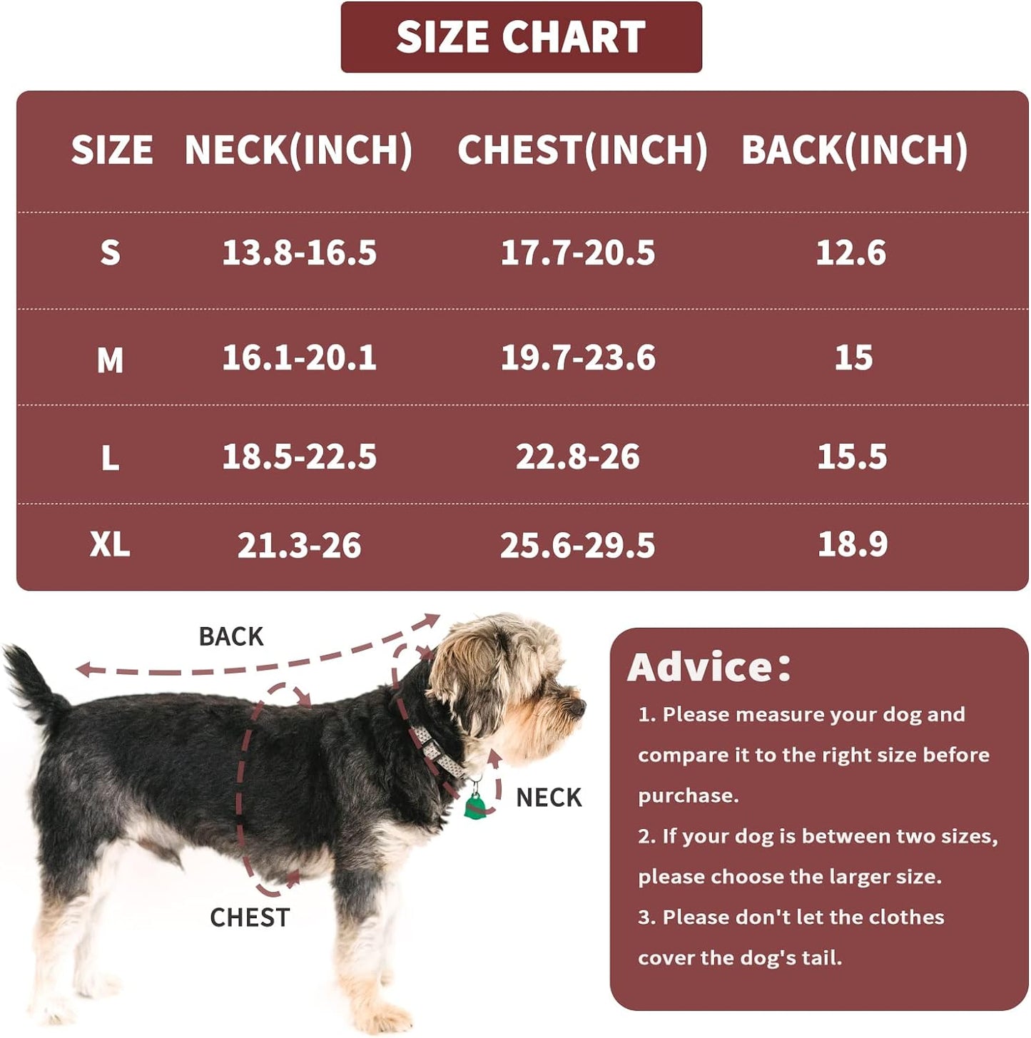 Cozy Red Winter Coat for Medium Dogs - Stylish Jacket & Sweater for Cold Weather Comfort