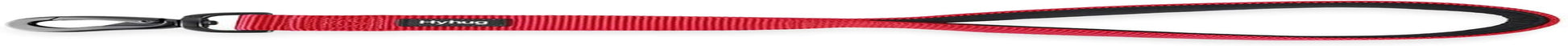Traffic Nylon 18-Inch Short Leash with Soft Neoprene Padded Handle for Large and Giant Dogs - Ideal for Training and Daily Walks (Red)