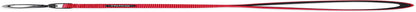 Traffic Nylon 18-Inch Short Leash with Soft Neoprene Padded Handle for Large and Giant Dogs - Ideal for Training and Daily Walks (Red)