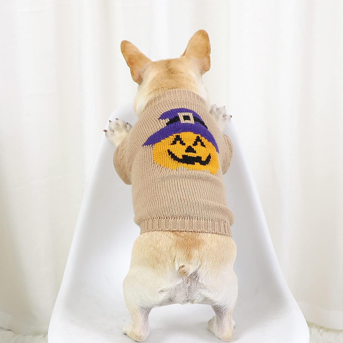 Cozy Halloween Dog Sweater - Perfect Winter Apparel for Cats and Puppies!