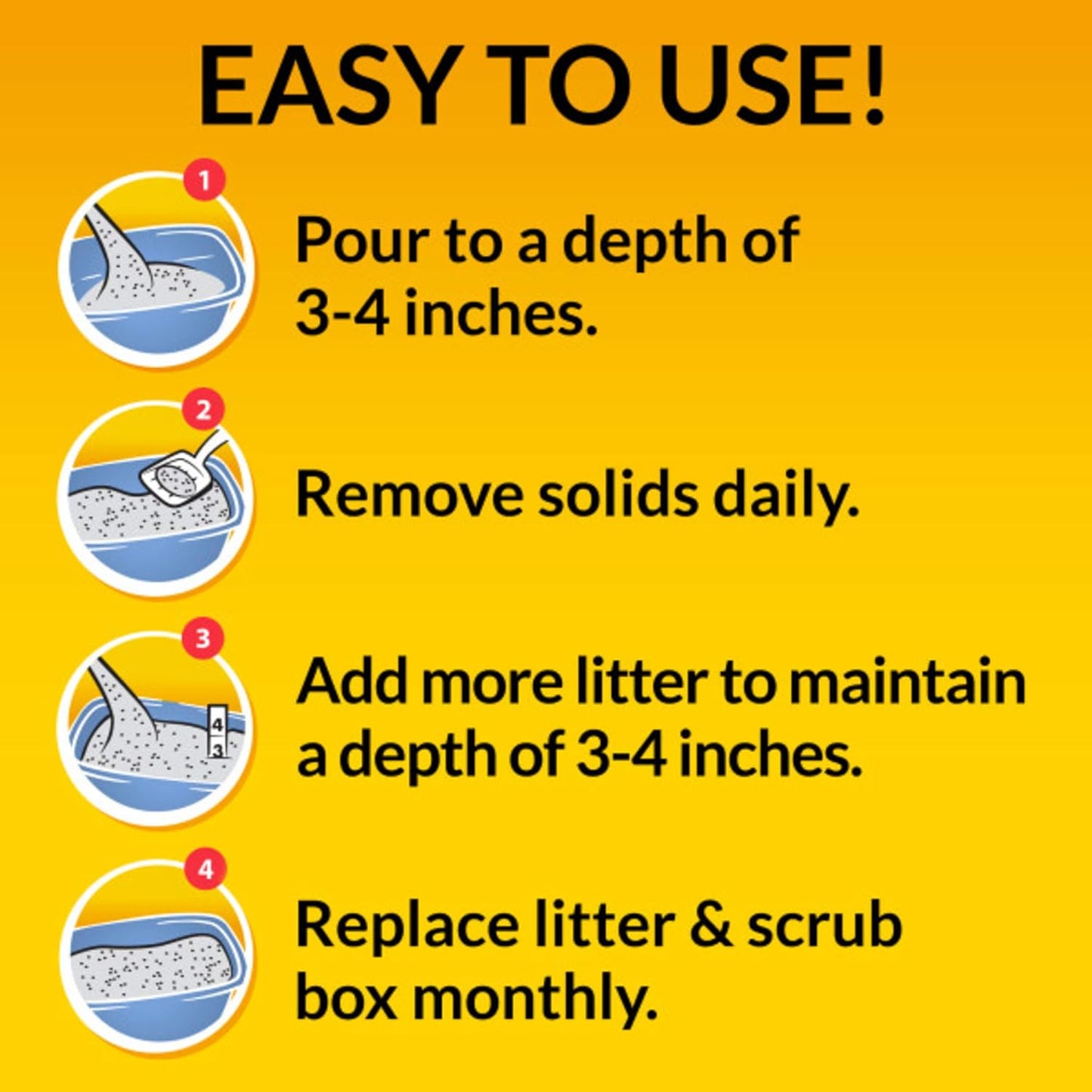 Purina Clumping Cat Litter, Tidy Max Glade Tough Odor Clear Springs Multi Cat Litter - 38 Lb. Box