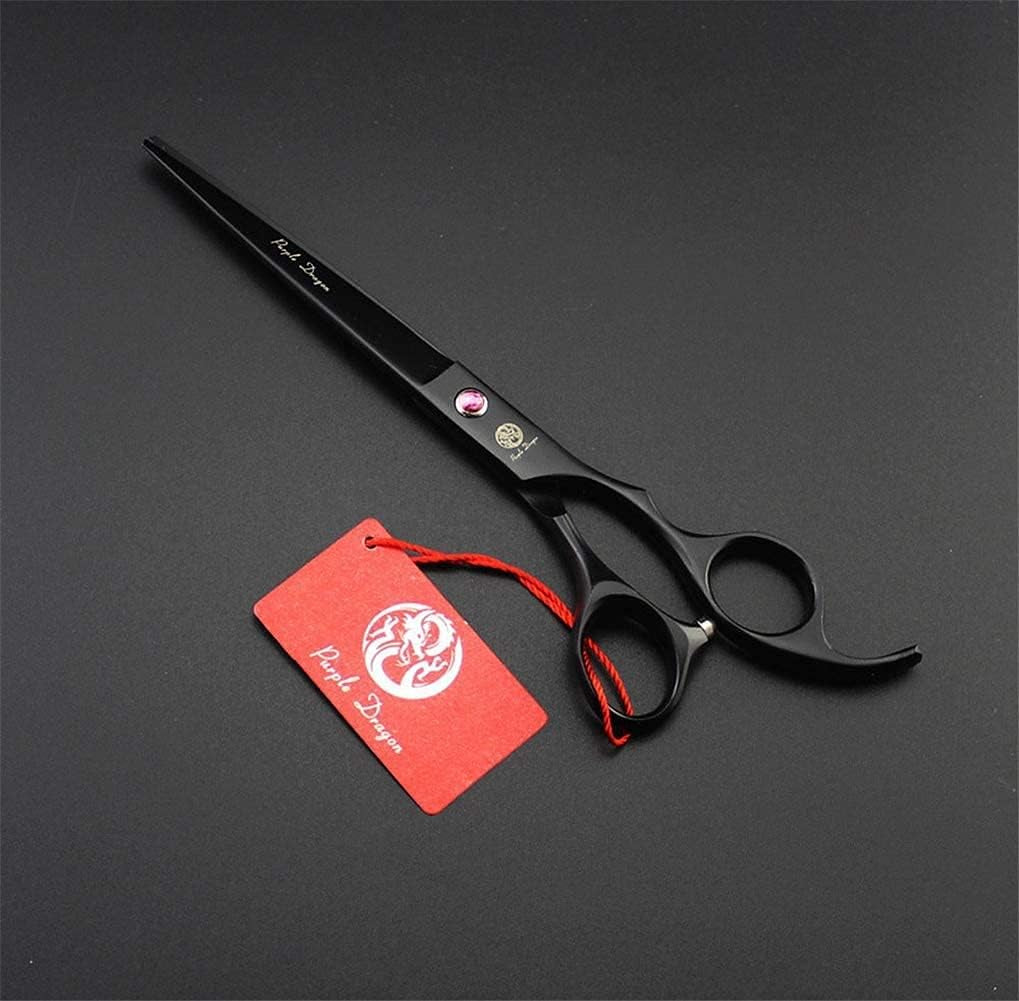Premium 7-Inch Pet Grooming Scissors Set - 4-Piece Kit with Straight, Curved, and Thinning Blades, Crafted from Japanese Steel, Complete with Case