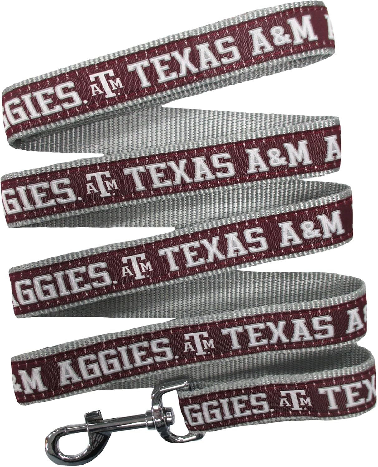 NCAA Licensed Large Pet String, Texas A&M Aggies, Vibrant and Colorful Design for Dogs and Cats, Classic Edition