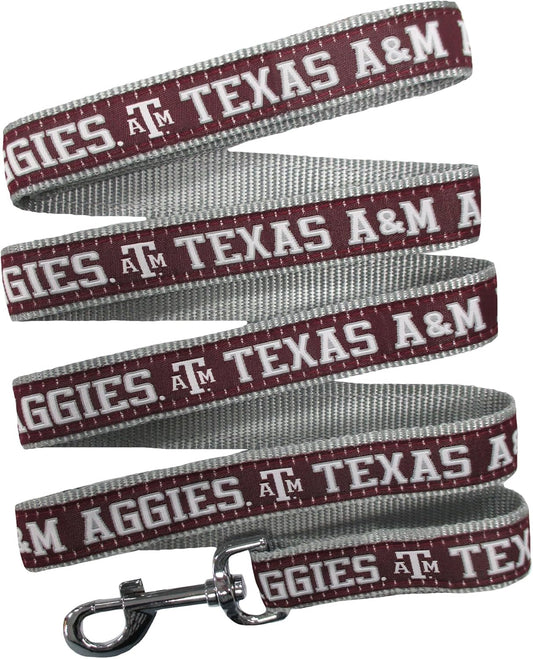 NCAA Licensed Large Pet String, Texas A&M Aggies, Vibrant and Colorful Design for Dogs and Cats, Classic Edition