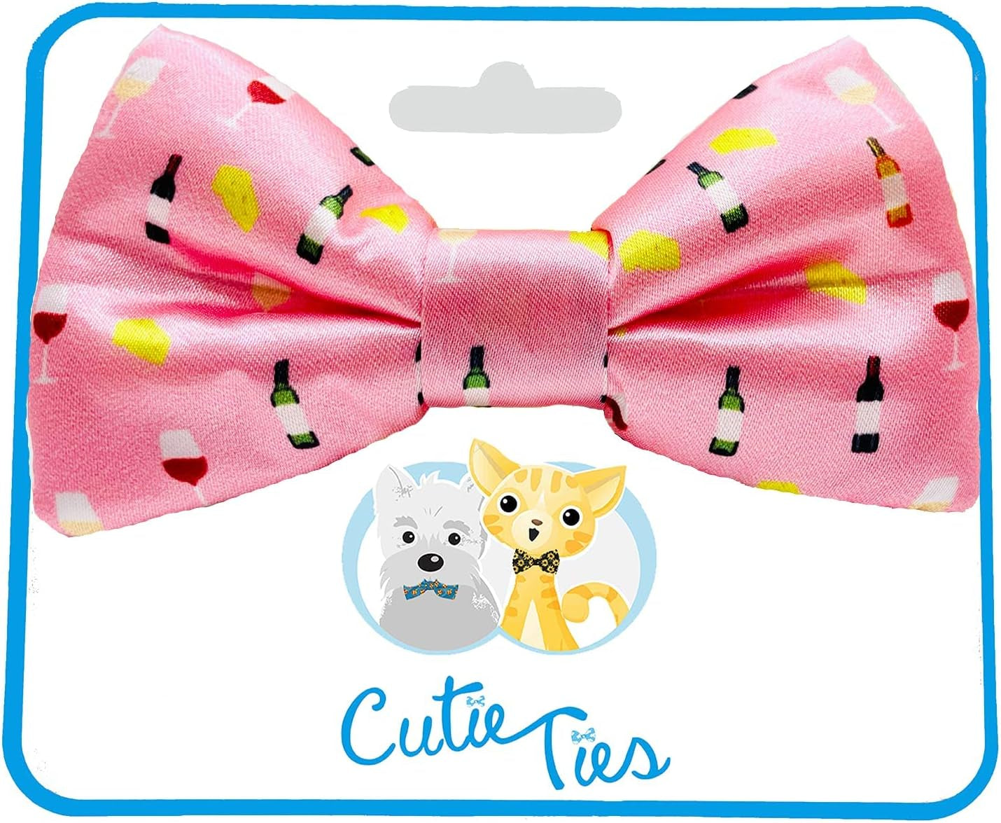 Elegant Premium Dog Bow Tie - Versatile Slip-Over Design for All Breeds, 2" x 4
