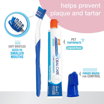 Advanced Oral Care Puppy Dental Kit - Original 3 Count