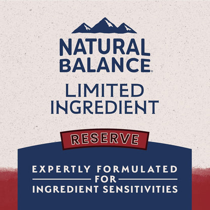 Limited Ingredient Reserve Grain Free Sweet Potato & Bison Dry Dog Food for Adults, Sensitive Stomach, 12 Lb (Pack of 1)
