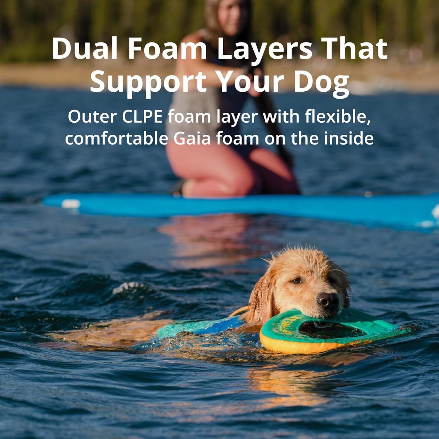 , Float Coat Dog Life Jacket, Premium Buoyancy Swim Vest with Lift Handle, Secure Fit & Reflective Trim, Adjustable Flotation for Swimming, Boating, & Outdoor Adventures, Deep Blue, Small