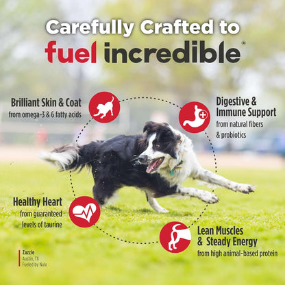 Freestyle Adult Dog Food, Premium All Natural Grain-Free Dry Small Kibble Dog Food, with BC30 Probiotic for Healthy Digestion, and High Animal-Based Protein with No Chicken or Egg Alternatives