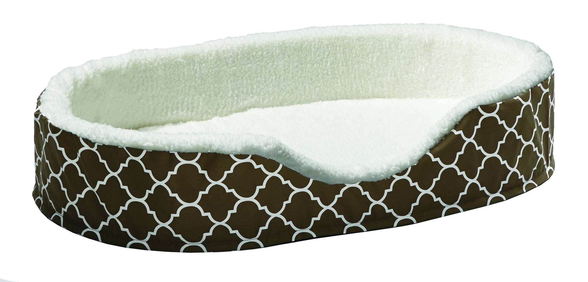Midwest Homes for Pets QuietTime Teflon Nesting Pet Bed for Dogs and Cats, Brown, 48 Inches