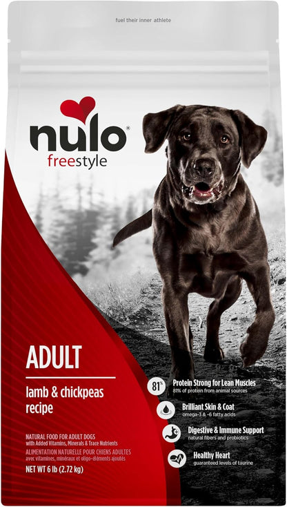 Freestyle Adult Dog Food, Premium All Natural Grain-Free Dry Small Kibble Dog Food, with BC30 Probiotic for Healthy Digestion, and High Animal-Based Protein with No Chicken or Egg Alternatives