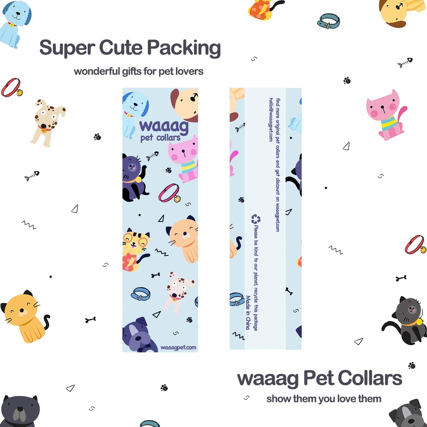Machu Picchu Pet Supplies: Cat and Dog Collars, Leashes, and Harnesses in Various Sizes