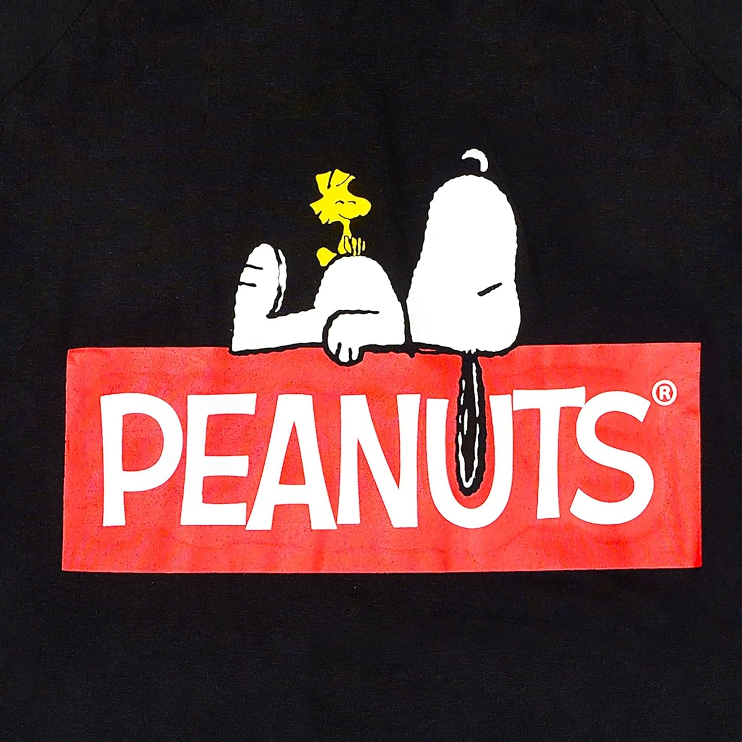 X-Small Black Lightweight Semi-Stretch Dog T-Shirt for Very Small Dogs by Peanuts (FF13344)