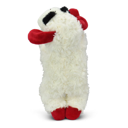 Medium Plush Lamb Chop Dog Toy with Squeaker
