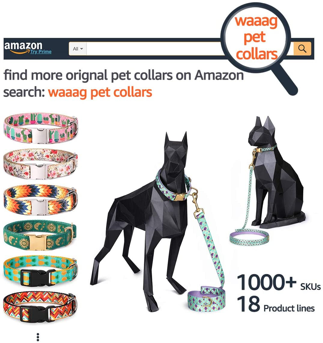 Machu Picchu Pet Supplies: Cat and Dog Collars, Leashes, and Harnesses in Various Sizes