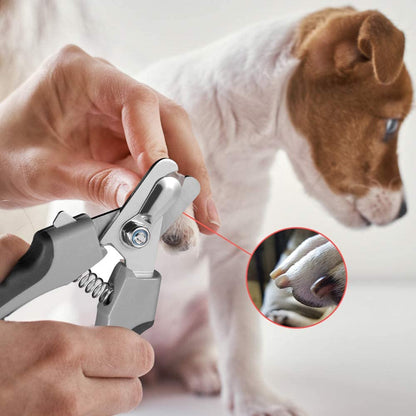 Professional Dog Nail Clippers and Trimmers for Large Breeds with Quick Sensor, Including Safari Cat Nail Clipper with Safety Guard and Nail File
