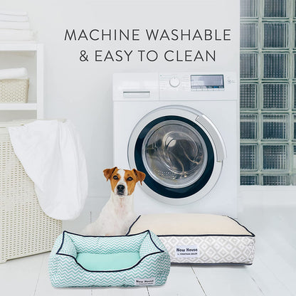 Now House by Grey Diamond Medium Washable Cushion Dog Bed for Pets