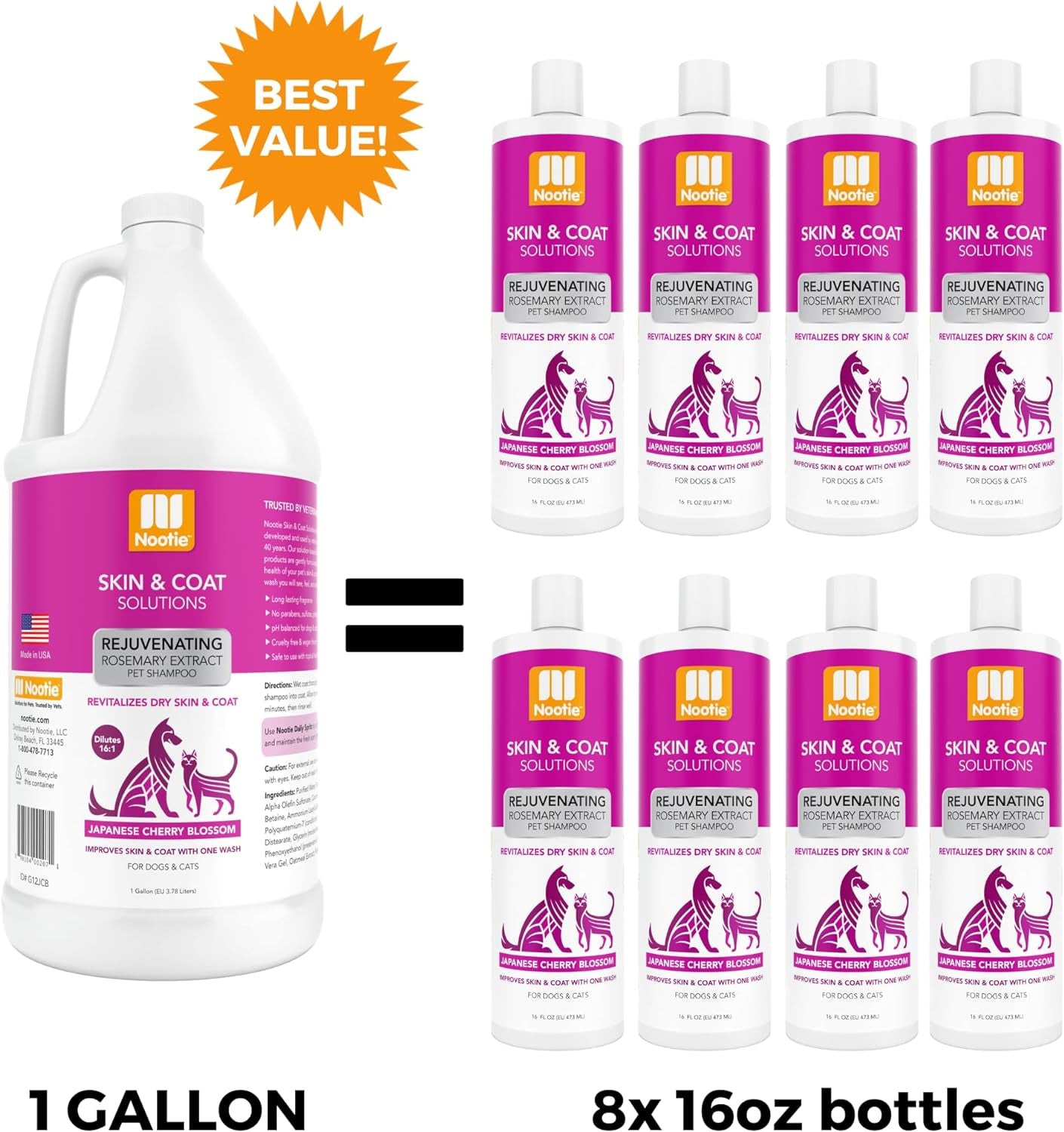 Japanese Cherry Blossom Shampoo - One Gallon
