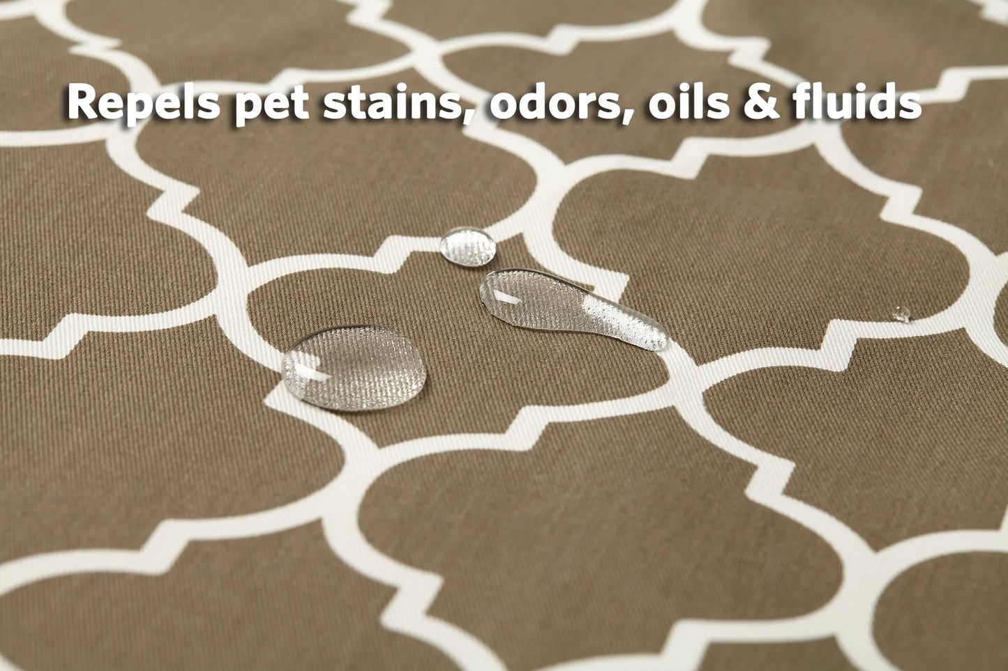 Midwest Homes for Pets QuietTime Teflon Nesting Pet Bed for Dogs and Cats, Brown, 48 Inches