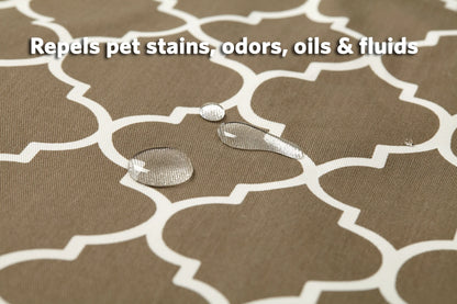 Midwest Homes for Pets QuietTime Teflon Nesting Pet Bed for Dogs and Cats, Brown, 48 Inches