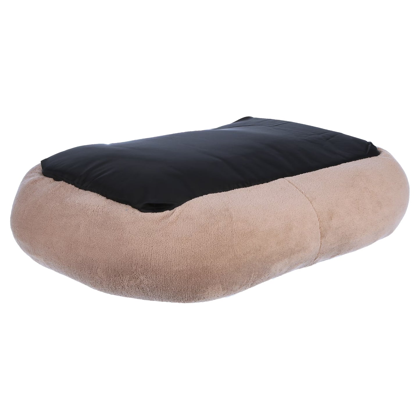 Midwest Homes for Pets Ultra-Soft Fleece Cuddle Bed for Dogs and Cats, Small, Brown