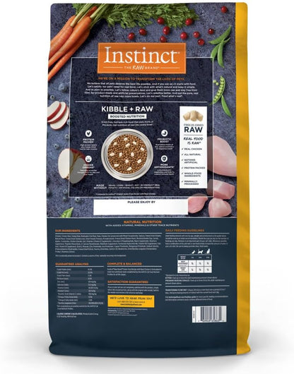 Raw Boost, Natural Dry Cat Food with Freeze Dried Pieces, High Protein, Grain Free Recipe - Real Chicken, 10 Lb. Bag