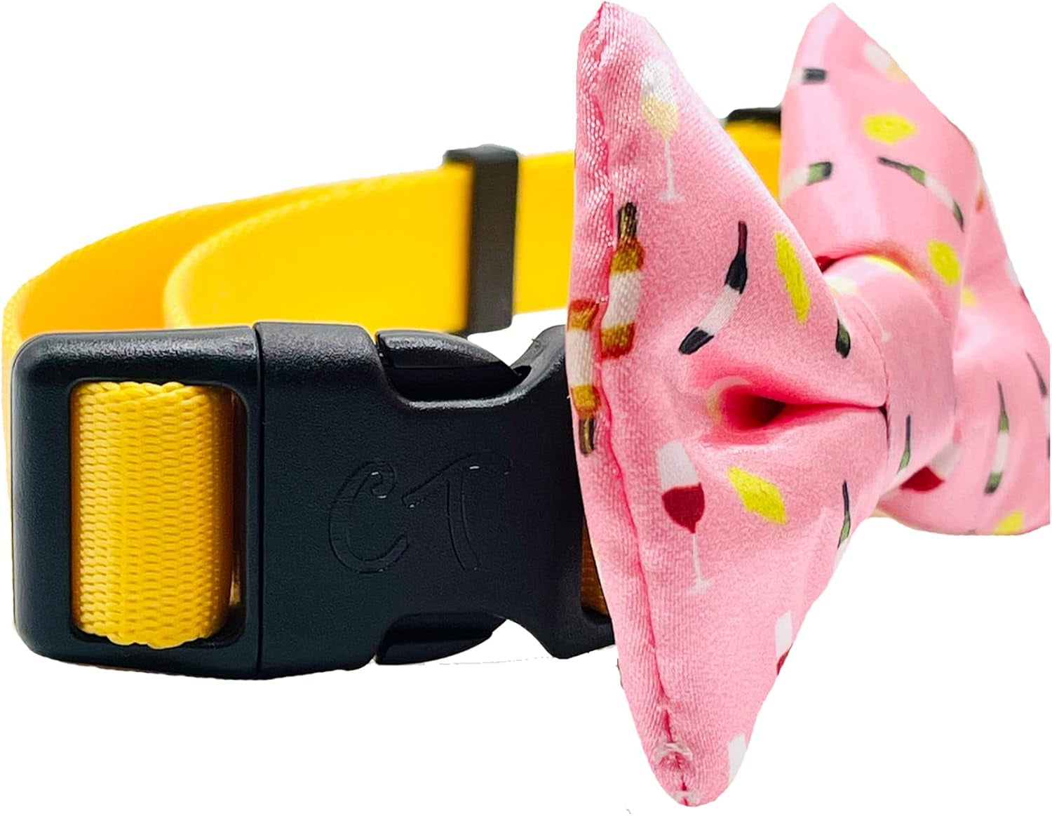 Elegant Premium Dog Bow Tie - Versatile Slip-Over Design for All Breeds, 2" x 4