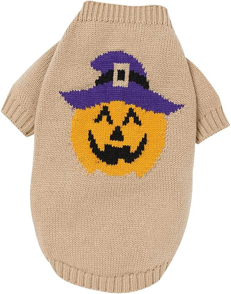 Cozy Halloween Dog Sweater - Perfect Winter Apparel for Cats and Puppies!
