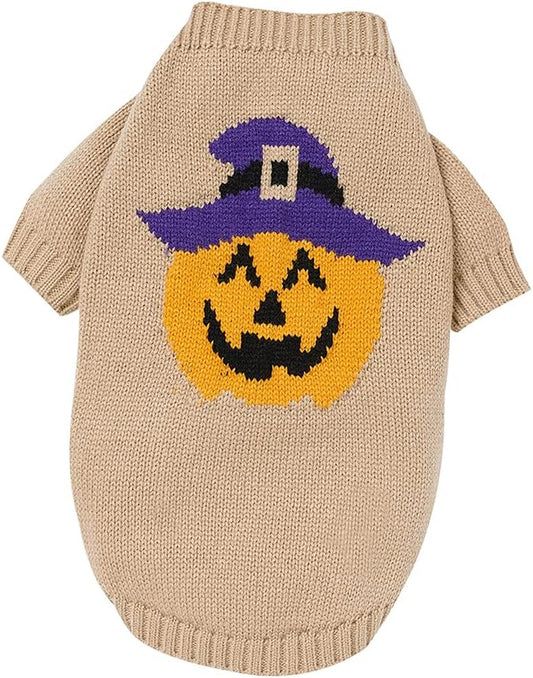 Cozy Halloween Dog Sweater - Perfect Winter Apparel for Cats and Puppies!