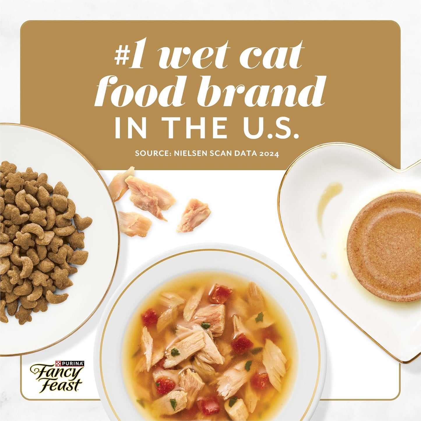 Purina Petites Gourmet Wet Cat Food Pâté with Tender Beef Entrée - Pack of 12 Tubs (2.8 oz each)