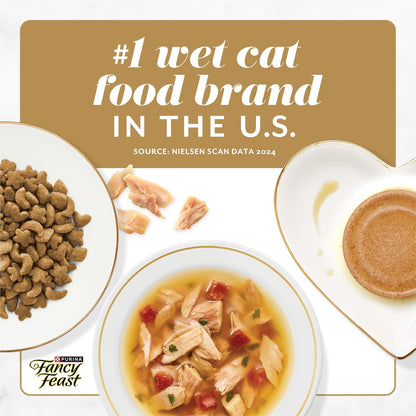 Purina Petites Gourmet Wet Cat Food Pâté with Tender Beef Entrée - Pack of 12 Tubs (2.8 oz each)