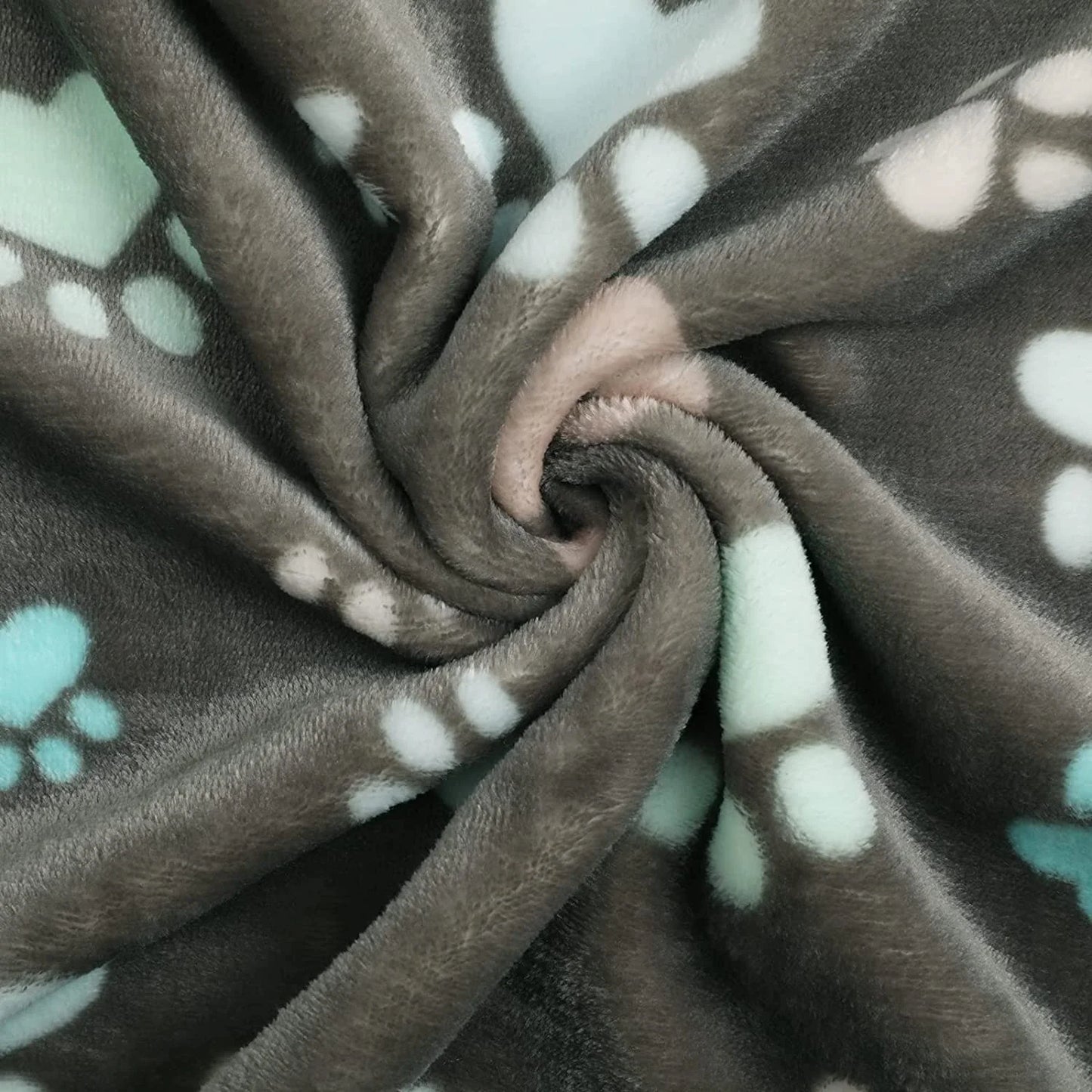 Premium Super Soft Fleece Pet Blanket - 3 Pack Flannel Throws for Dogs and Cats, 30x20 Inches
