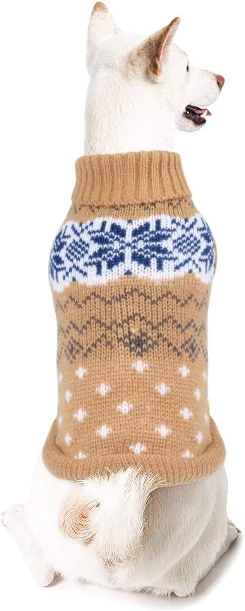 Winter Warm Pet Sweater for Small and Medium Dogs and Cats - Soft Pullover Coat Apparel