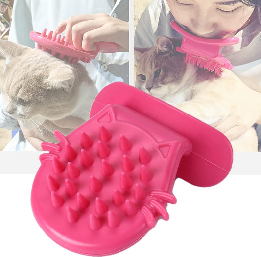 Cat Shedding Grooming Brush - Soft Massage Tongue Brush for Comforting Your Cat, Ideal Pet Gift