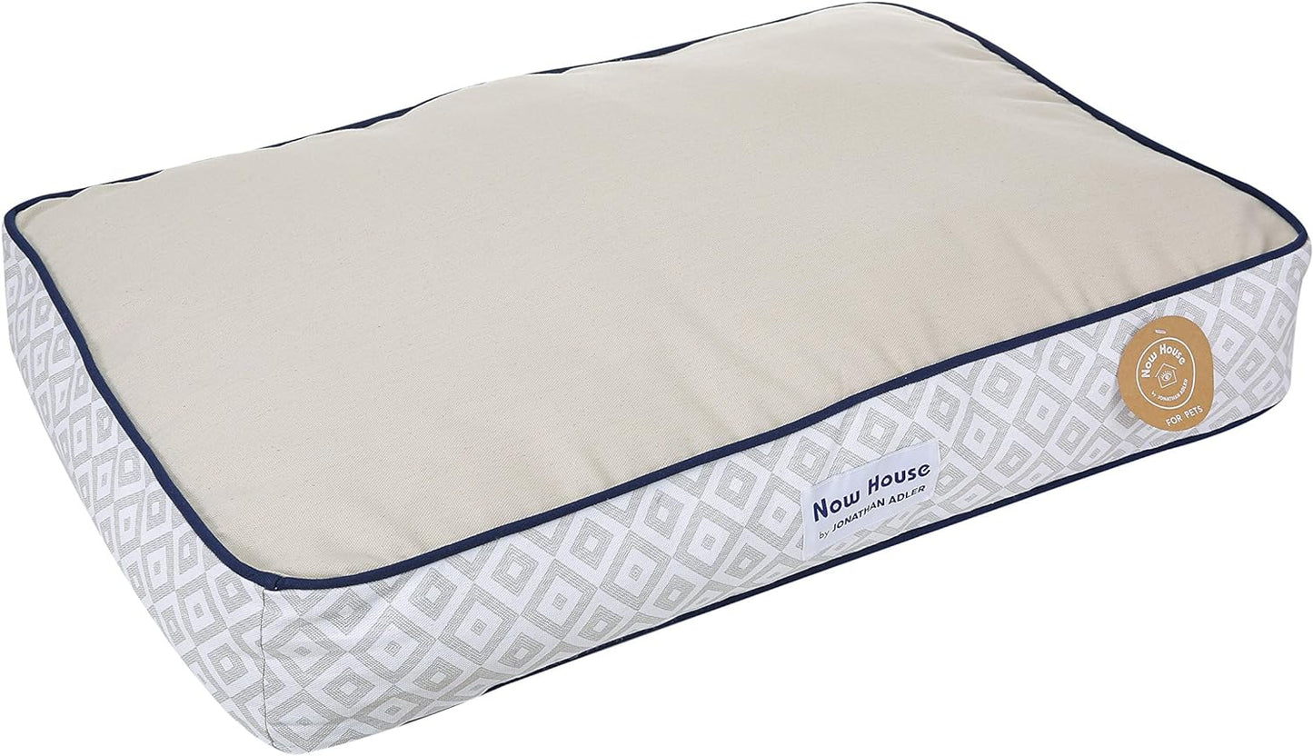 Now House by Grey Diamond Medium Washable Cushion Dog Bed for Pets